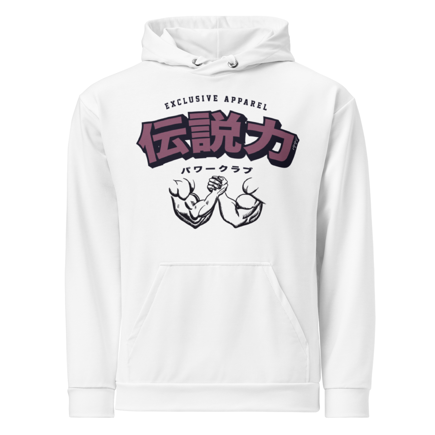 EPICNESS WHITE HOODIE - 伝説力