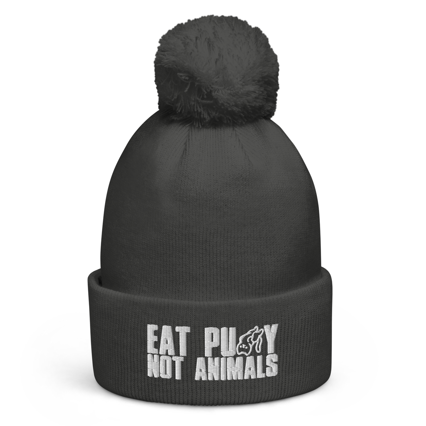 EatPus$$yNotAnimals Pompom beanie