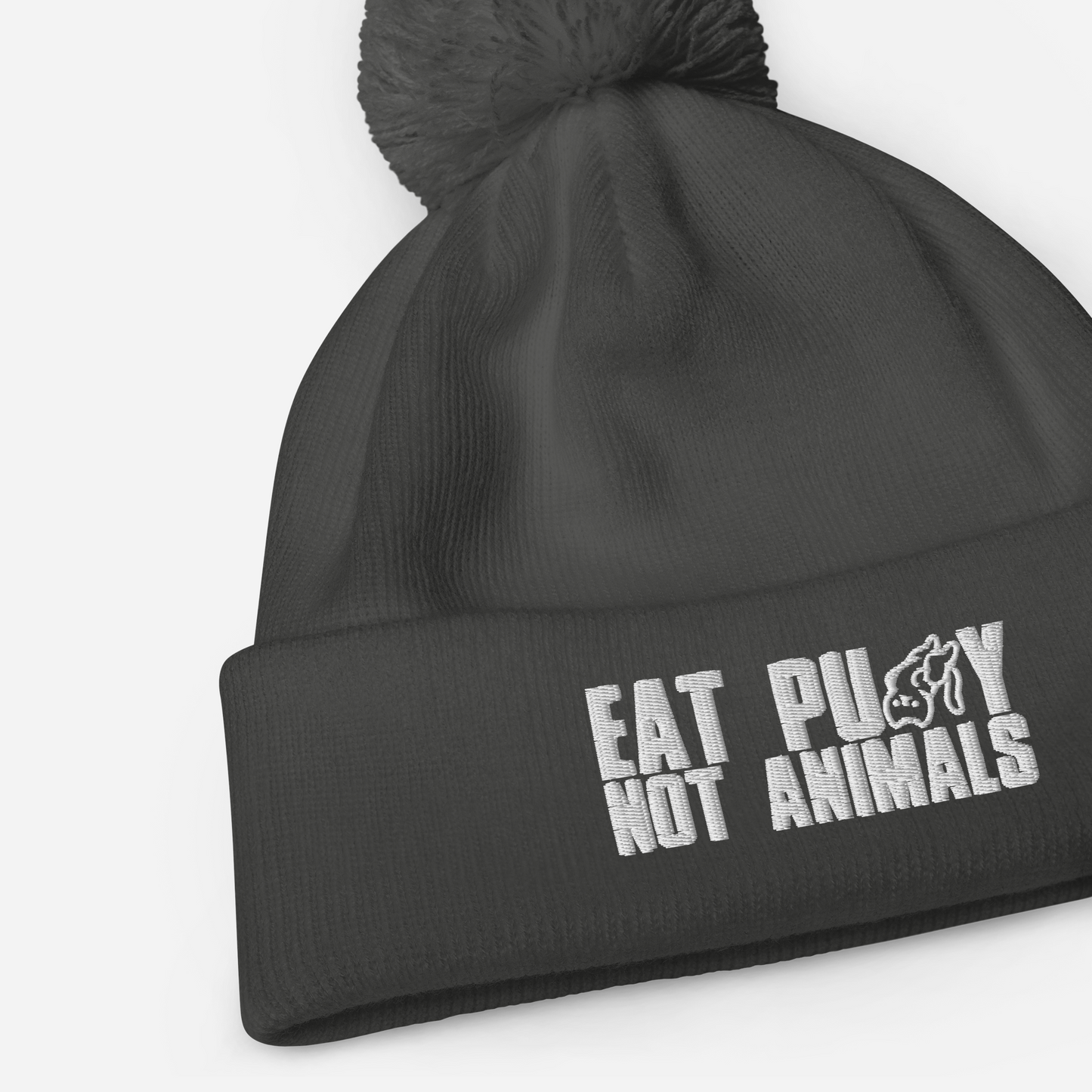 EatPus$$yNotAnimals Pompom beanie