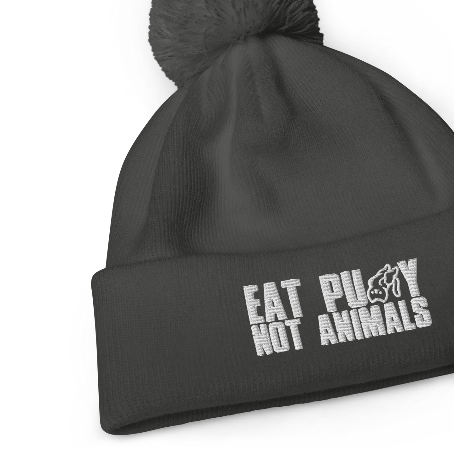 EatPus$$yNotAnimals Pompom beanie