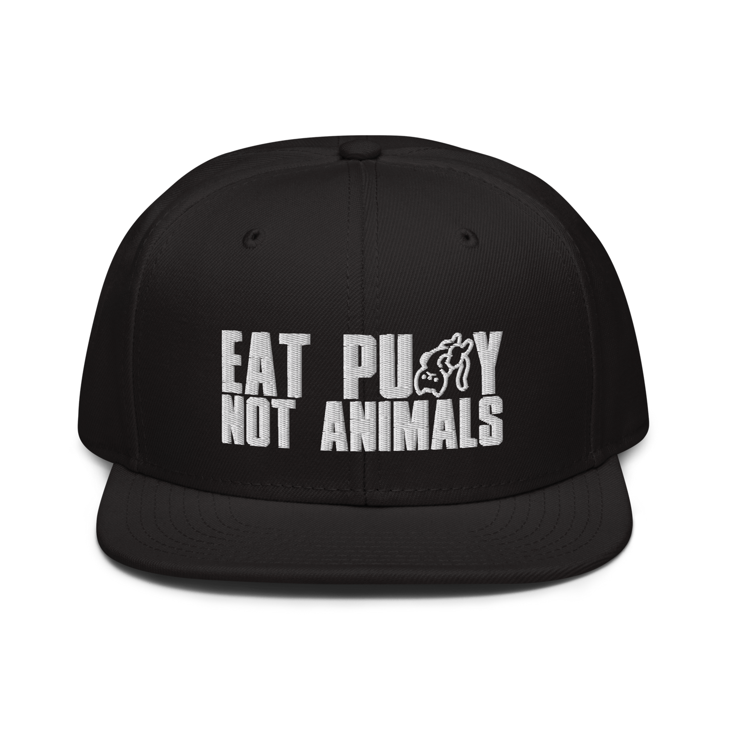 EatPu$$yNotAnimals Snapback Hat