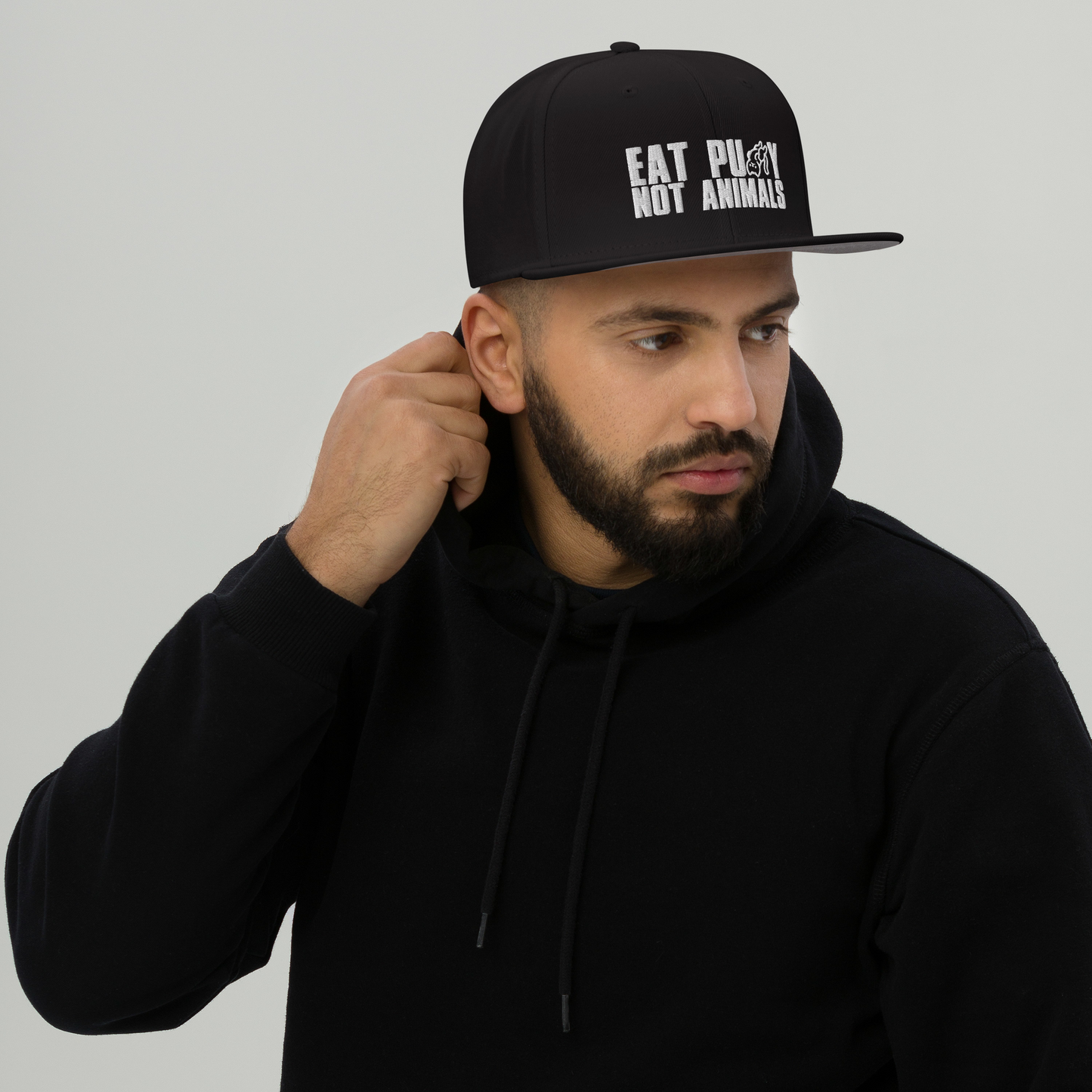 EatPu$$yNotAnimals Snapback Hat