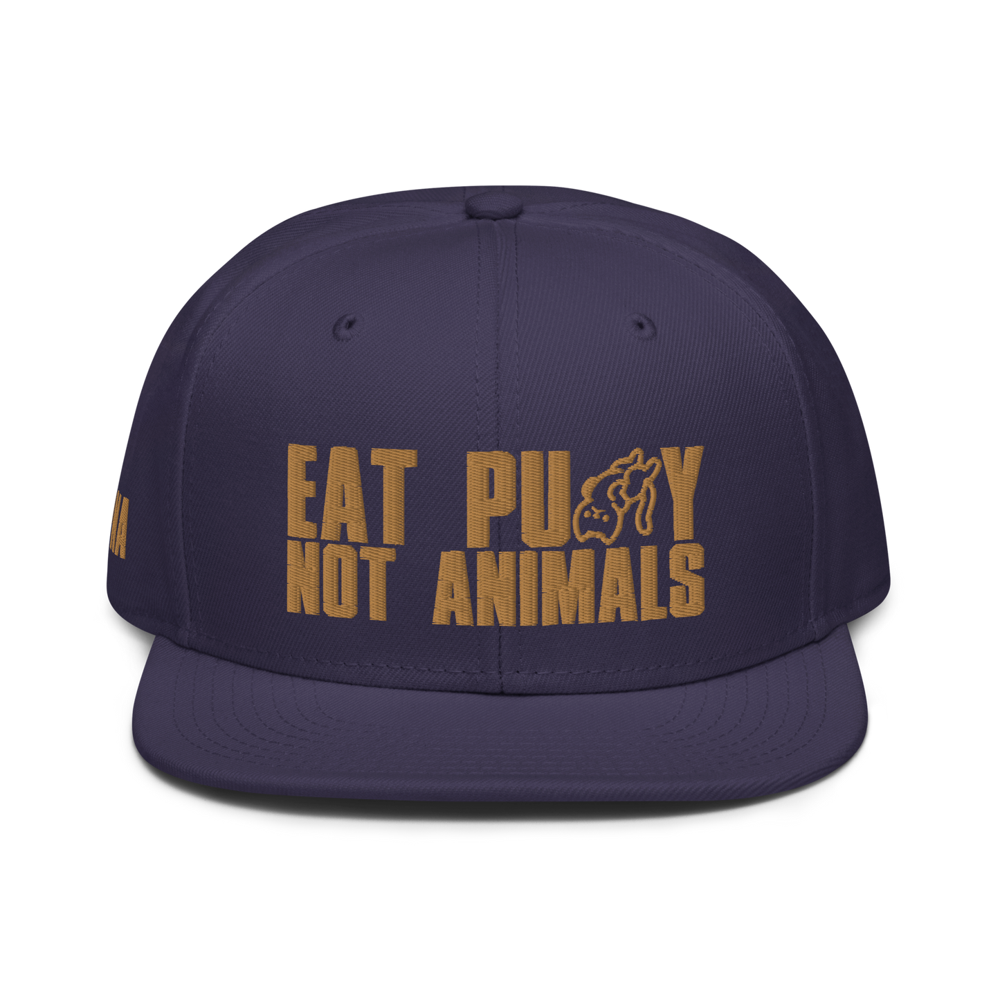 EatPu$$yNotAnimals Blue Snapback Hat