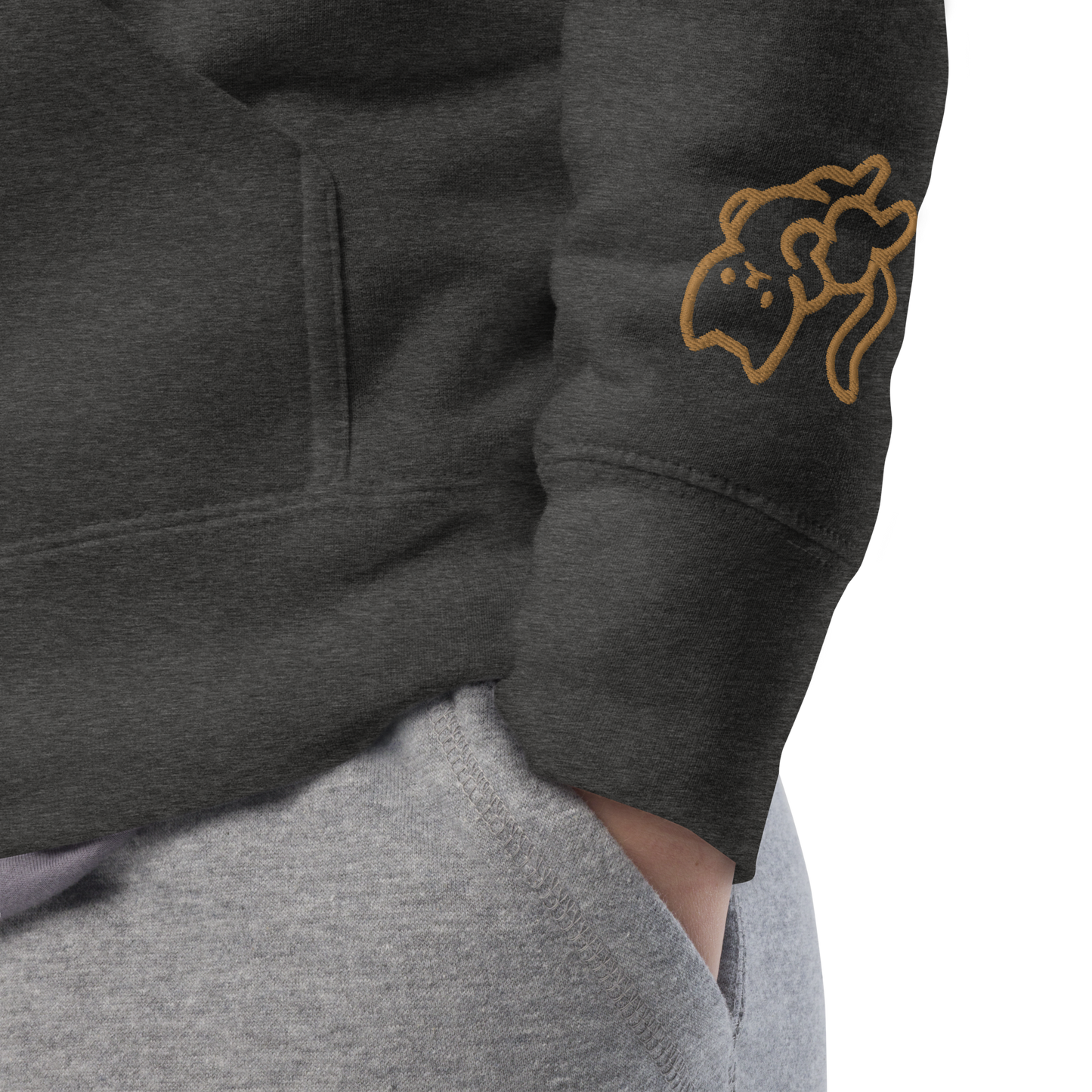 EatPu$$yNotAnimals Hoodie Gold