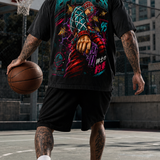 EPICNESS Purple Gun - porté terrain de basket urbain