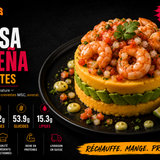Causa Limeña Crevettes