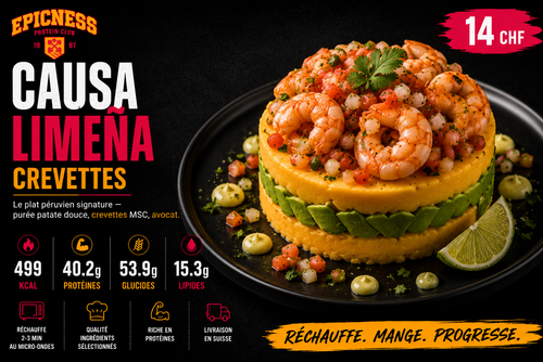 Causa Limeña Crevettes