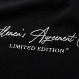 Gentlemen's Agreement Club — T-Shirt "Limited Edition" White Print