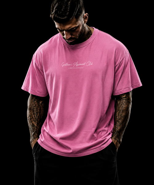Gentlemen's Agreement Club — T-Shirt "Limited Edition" White Print