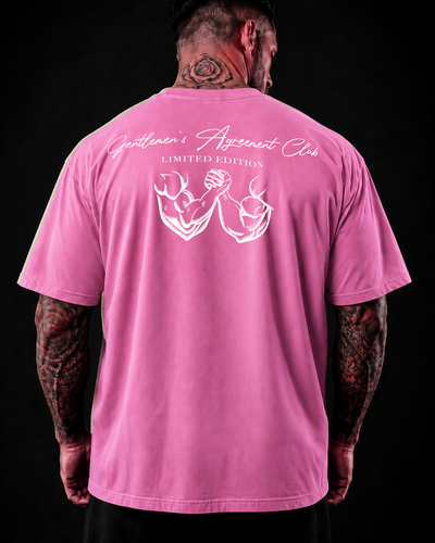 Gentlemen's Agreement Club — T-Shirt "Limited Edition" White Print