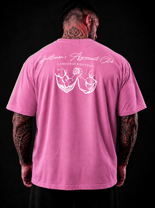 Gentlemen's Agreement Club — T-Shirt "Limited Edition" White Print