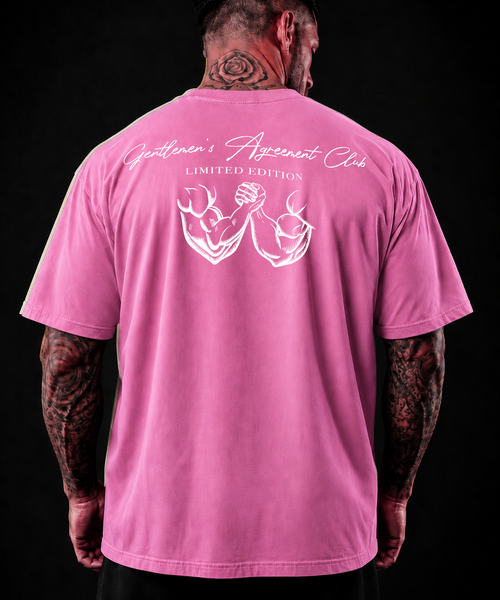 Gentlemen's Agreement Club — T-Shirt "Limited Edition" White Print