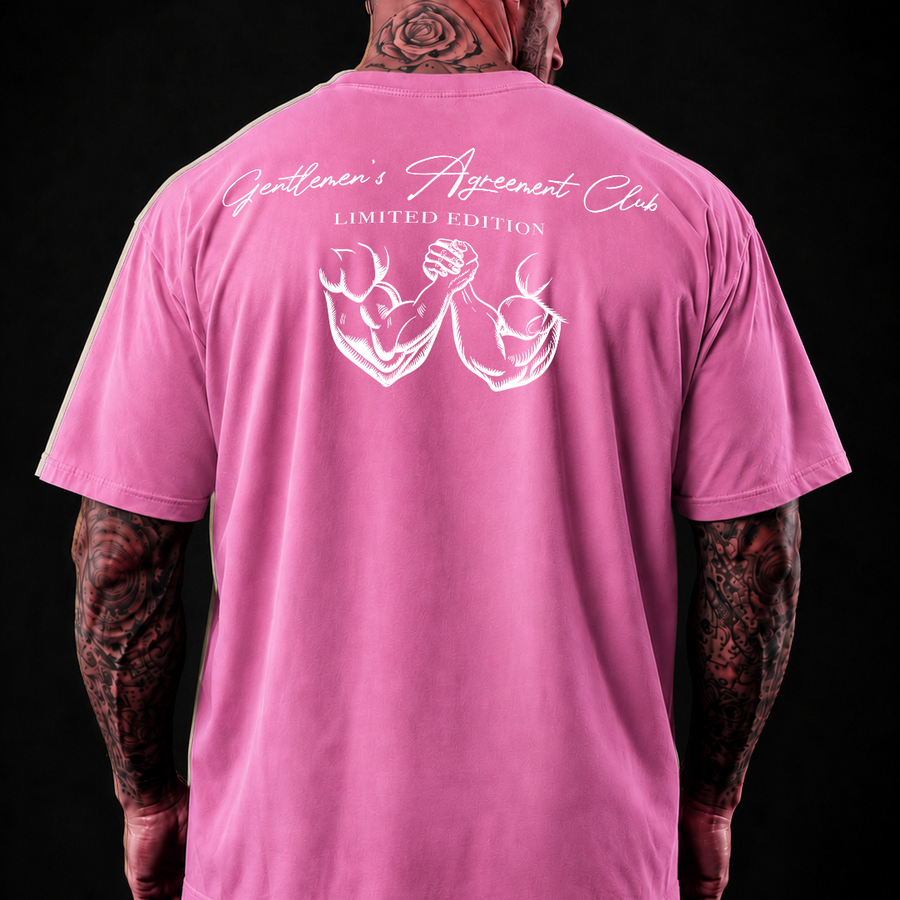 Gentlemen's Agreement Club — T-Shirt "Limited Edition" White Print